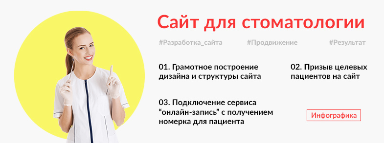 Сайт для стоматологии