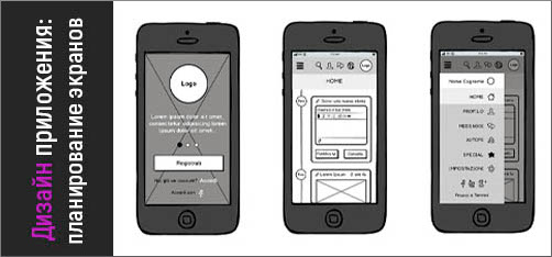 Дизайн мобильного приложения